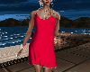 Red Chain Dress