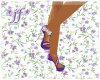 *jf* Retro Sandals Lilac