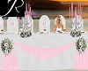 Pink Wedding Head Table