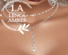 Silver necklace set