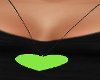 Green glow necklace