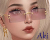 Aki Gold Sunglasses VR28