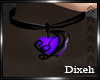 |Dix| Luna Purple Collar