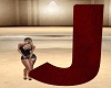 letter red J