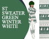 ST SWEATER GREEN WW
