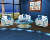 aquablue chair set