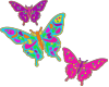 Colorful HP butterfly