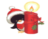 cute christmas sticker