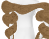 Vi Tea Gold Brown boa