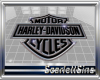 (S) Silver Harley Rug