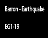 Barron - Earthquake