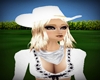 ¡ABL WHITE HAT/ HAIR