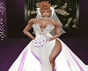 Bridal Dress w/Train Med