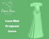 Case Mint Pregnant Gown