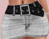 E* Gray Denim Skirt