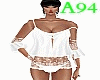 White lace Blouse