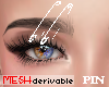 Pin Eyebrow