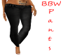 BBW Mickey Black Pants