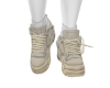 Cream Retro 4's