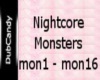 DC Nightcore - Monsters