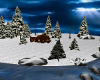 Cozy Winter Log Cabin