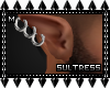 :S: Silver Ring Elf Ears
