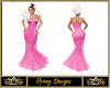 Luxury Pink Glo Gown