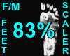 83% Feet Scaler F/M