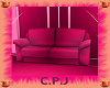 10pose Pink Sofa