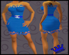 Blue cc dress