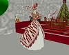 Holiday Gown- Candy Cane