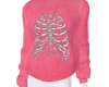 pink crew neck sweater