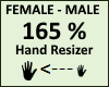 Hand Scaler 165%