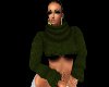 Green Charming Sweater