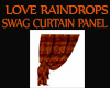 LOVE RAINDROPS CURTAIN