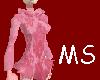 MS Furry Dress Pink