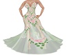 shear rose gown