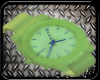 lime green nixion watch