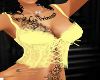 Lace Corset yellow