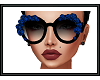 {G} Blue Rose Sunglasses