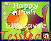 happy fish lifesaver