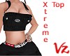 Black Overall Xtreme Top