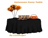 HallOw Party Table