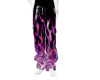 Chrome Pink flame Pants