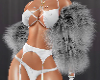 Fur Wrap Grey Cl.
