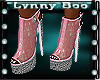 Anise Pink Bling Heels
