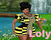 Yellow race dress