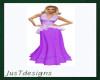 JT Lilac Flowing Gown