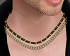 Gold and Black Necklace