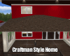 Red Craftsman Home